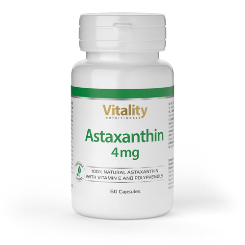 Astaxanthin 4 mg, 60 kapsler